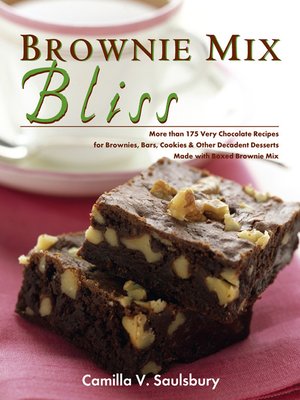 cover image of Brownie Mix Bliss